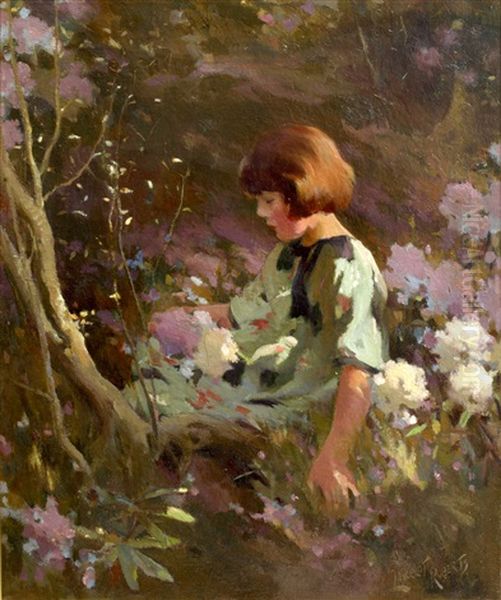 Bloom Oil Painting by Lancelot Roberts