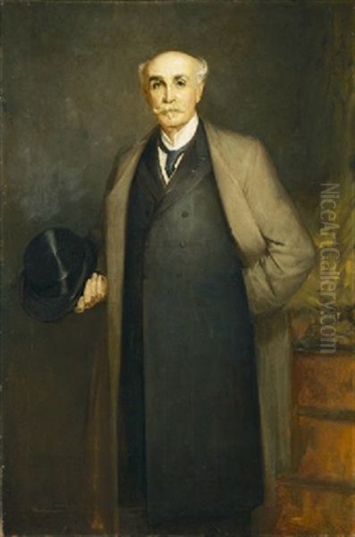 Henson Bancroft Oil Painting by Thomas William Roberts