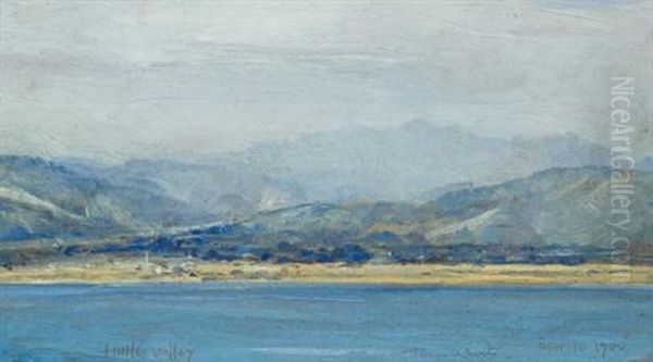 Hutt Valley Oil Painting by Thomas William Roberts