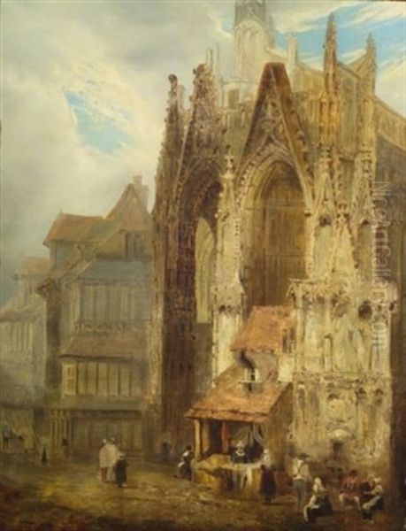 Caen, Normandy by David Roberts