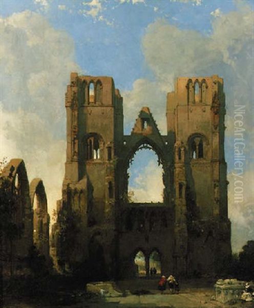 Elgin Cathedral by David Roberts