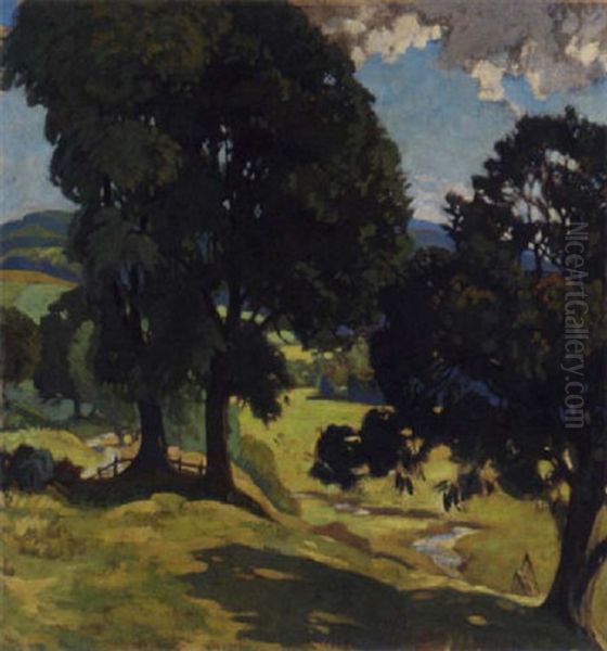 Chesterknowes Oil Painting by Eric Harold Macbeth Robertson