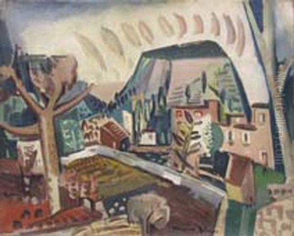 Paysage Du Lot Oil Painting by Alexander Robinson