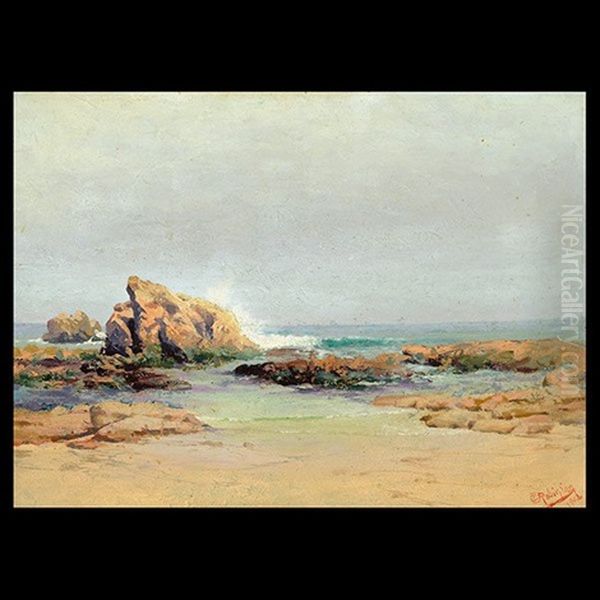 Lands End Golden Gate, San Francisco Oil Painting by Charles Robinson