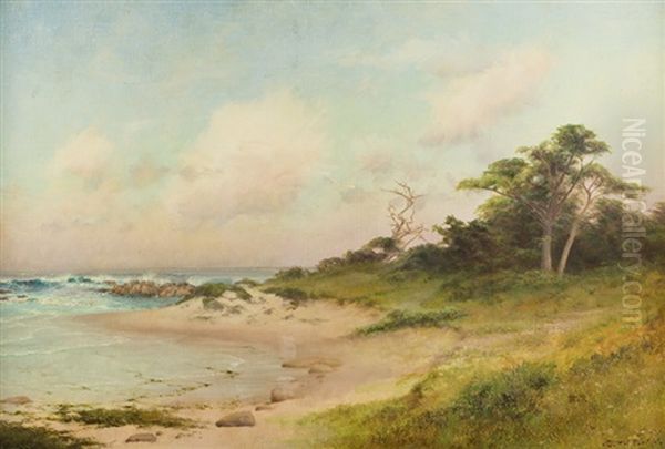 California Coastal Oil Painting by Charles Dorman Robinson