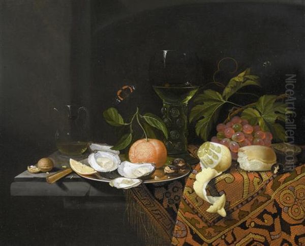 Still Life Oil Painting by Johannes Borman