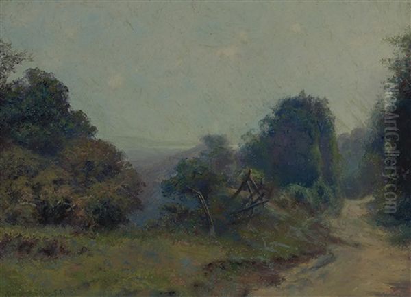 A Road In Marin Oil Painting by Charles Dorman Robinson