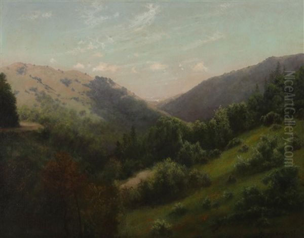 White Hills Canyon, Marin County by Charles Dorman Robinson