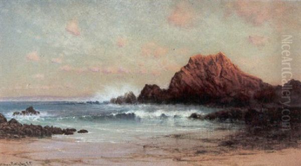 China Point, Monterey Bay, California Oil Painting by Charles Dorman Robinson