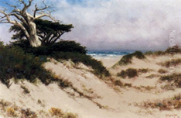 Monterey Sand Dunes Oil Painting by Charles Dorman Robinson