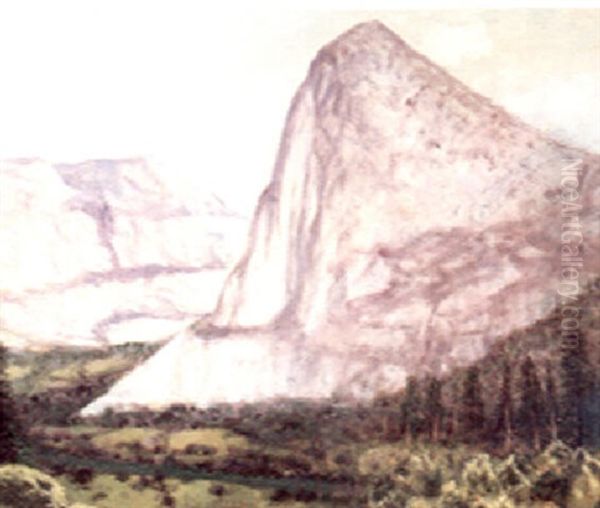 Kolana Peak (hetch Hetchy Valley) Oil Painting by Charles Dorman Robinson