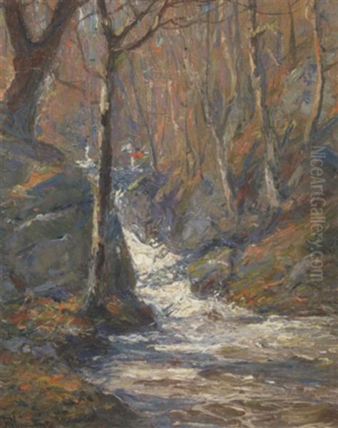 Connecticut Landscape Oil Painting by Hal Robinson