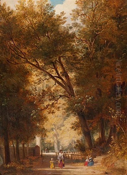 South-end Of The Prebends Bridge Oil Painting by William R. Robinson