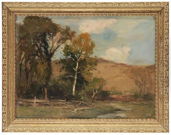 September, Arkville, New York Oil Painting by William S. Robinson