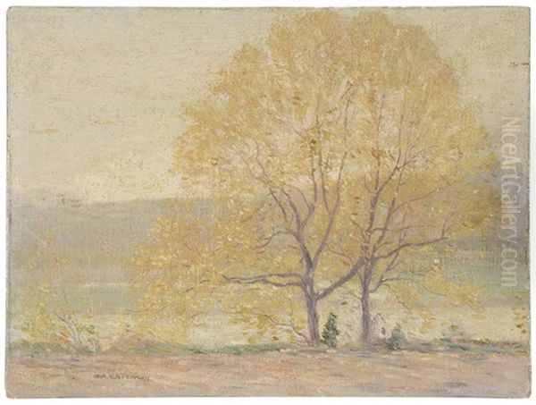 Hazy Day Oil Painting by William S. Robinson