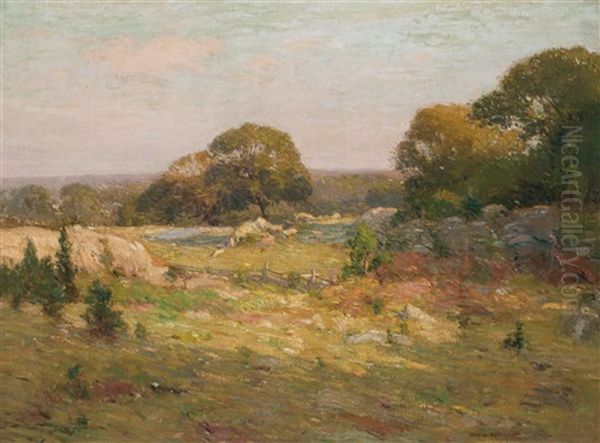 Connecticut Hill Oil Painting by William S. Robinson