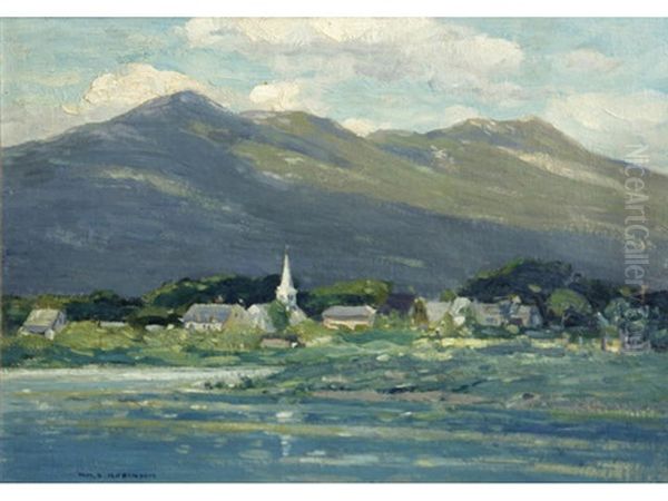 Conway, New Hampshire, Morning Oil Painting by William S. Robinson