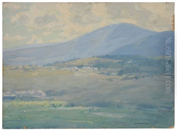 Adams, Massachusetts-august, 1923 Oil Painting by William S. Robinson