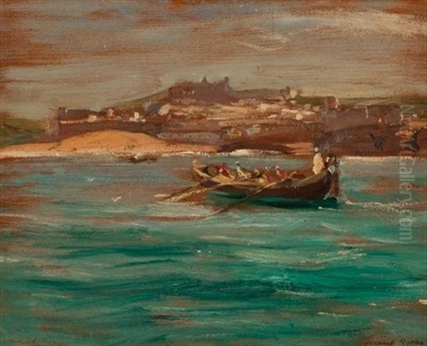 The Returning Boat Oil Painting by Alexander Roche