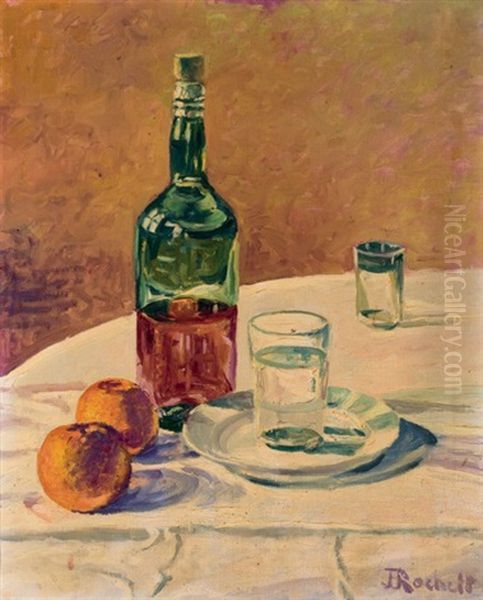 Bodegon Oil Painting by Juan Jose Rochelt Amann