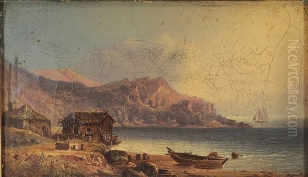 Lanay Lou, Coast Of Labrador Oil Painting by Augustus Rockwell