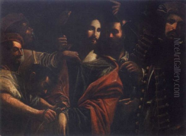 L'arrestation Du Christ Oil Painting by Alonzo Rodriguez