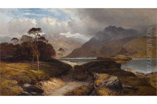 Schottische Landschaft Oil Painting by Clarence Henry Roe