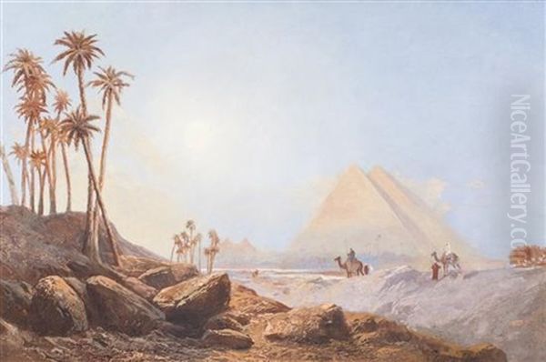 Pyramids In Egypt by Clarence Henry Roe