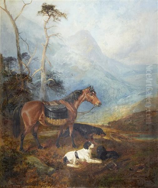 The Day's Bag Oil Painting by Clarence Henry Roe