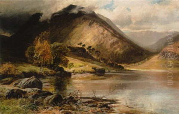 Buttermere Oil Painting by Clarence Henry Roe