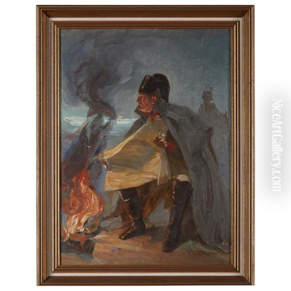 Napoleon Oil Painting by Fred Roe