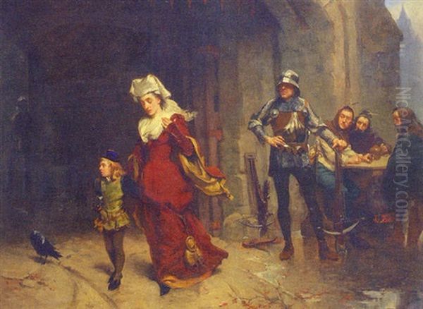 The Traitor's Wife Oil Painting by Fred Roe