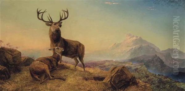 Lord Of All He Surveys Oil Painting by Robert Henry Roe