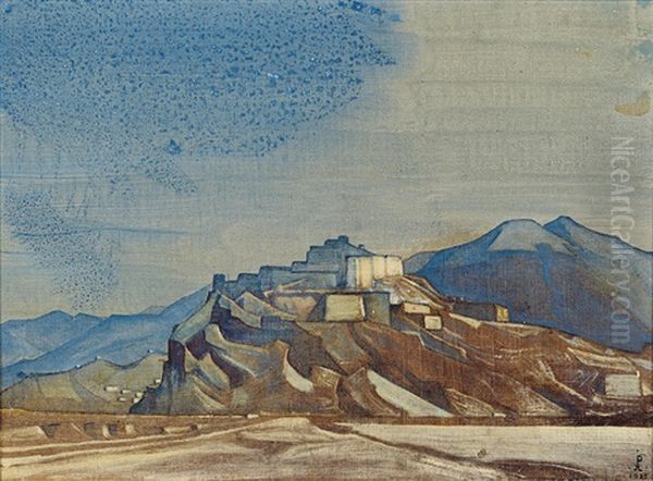 Sanctuaries And Citadels', 1925 Oil Painting by Nikolai Konstantinovich Roerich