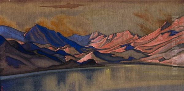 Baralacha Oil Painting by Nikolai Konstantinovich Roerich