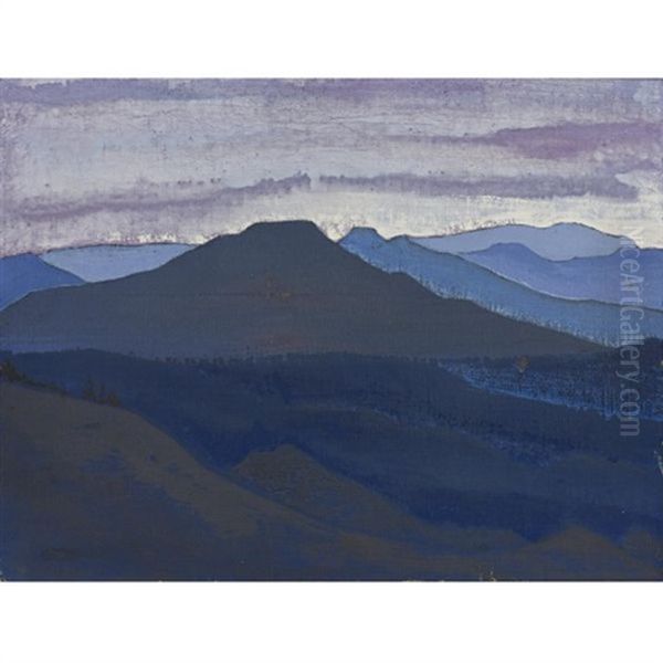 Tarbagatai Oil Painting by Nikolai Konstantinovich Roerich