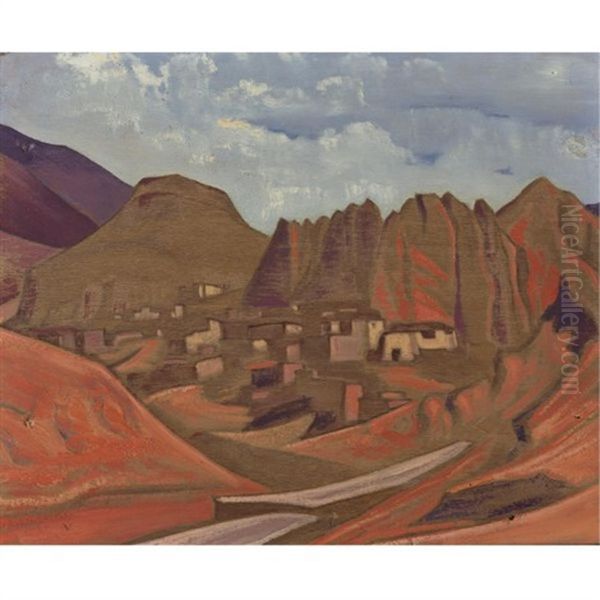 Sandoling Oil Painting by Nikolai Konstantinovich Roerich