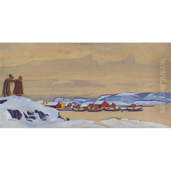 Not Gone Yet by Nikolai Konstantinovich Roerich