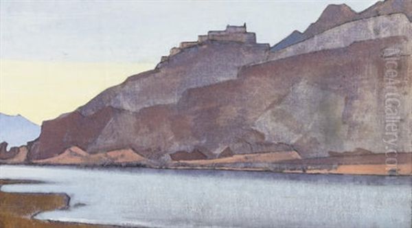 Brahma Putra Oil Painting by Nikolai Konstantinovich Roerich