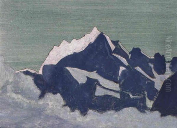 Pemaionchi Oil Painting by Nikolai Konstantinovich Roerich