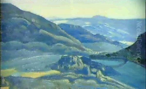 Finnish Landscape: The Island Of Tulolansaari Oil Painting by Nikolai Konstantinovich Roerich