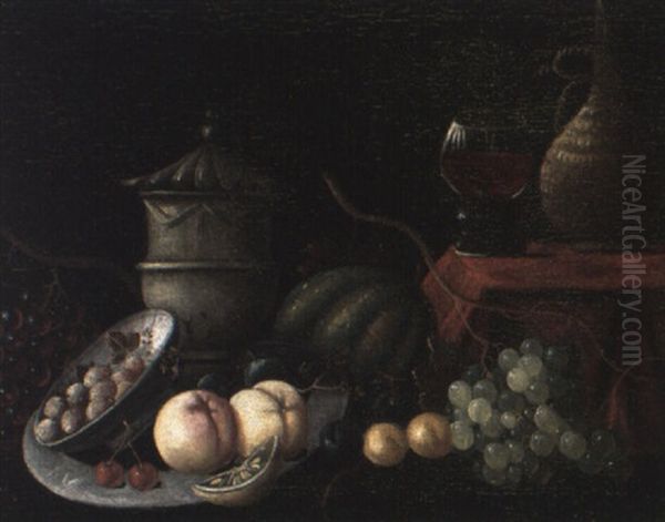 Nature Morte Aux Fruits Oil Painting by Pieter Gerritsz van Roestraten