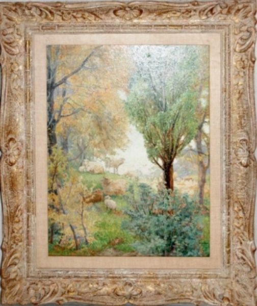 Landscape Oil Painting by Barthelemy Roger