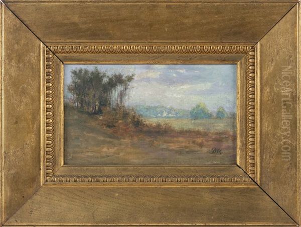 Hingham, Massachusetts Landscape Oil Painting by Franklin Whiting Rogers