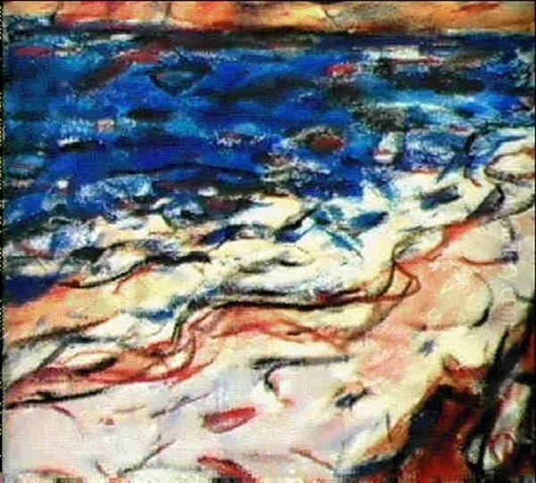 Strand (misdroy) Oil Painting by Christian Rohlfs