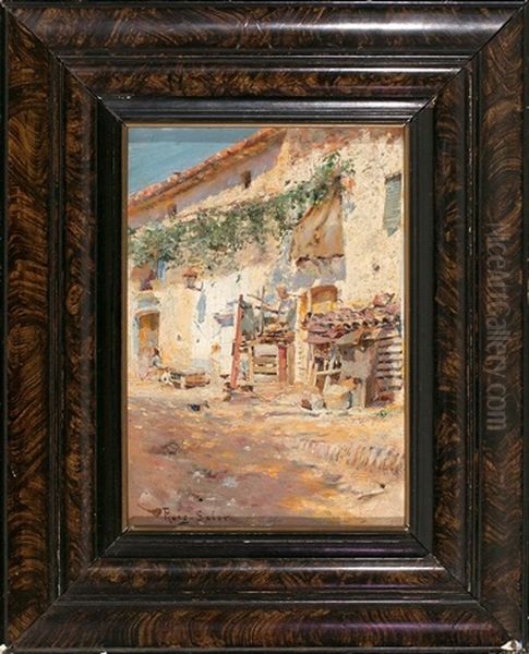 Vista Rural Oil Painting by Joan Roig Soler