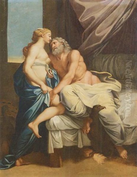 Giove E Giunone by Giulio Romano