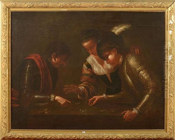 La Partie De Des Oil Painting by Theodoor Rombouts