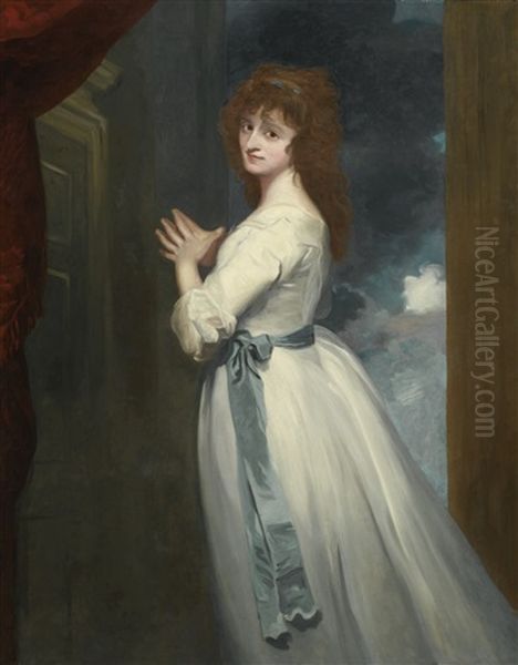 Portrait Of Mrs. Jordan As Peggy In 