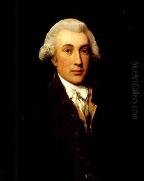 Major Sir William Erskine Oil Painting by George Romney